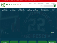 Tablet Screenshot of gardencity-ga.gov